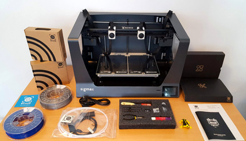 Sigmax R19 de BCN3D: Instalando la Impresora